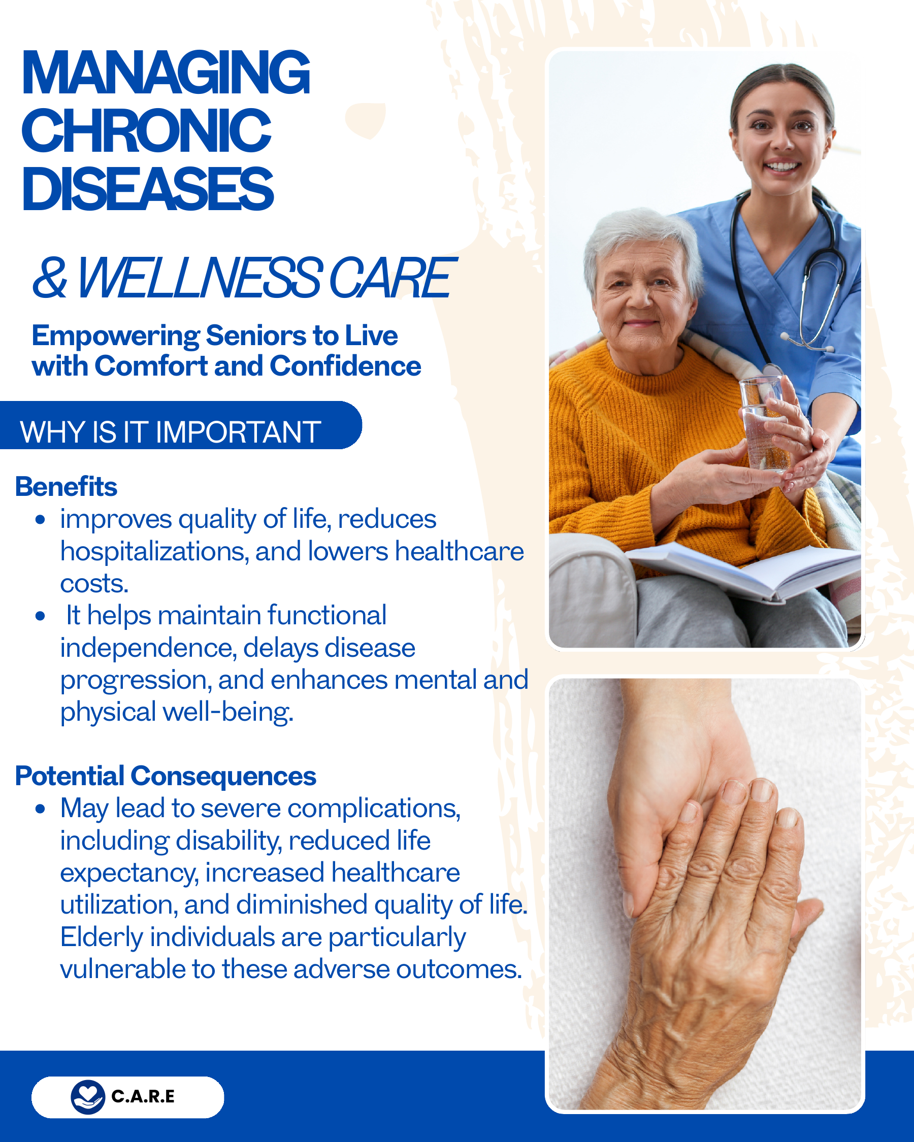 Managing Chronic Diseases poster preview